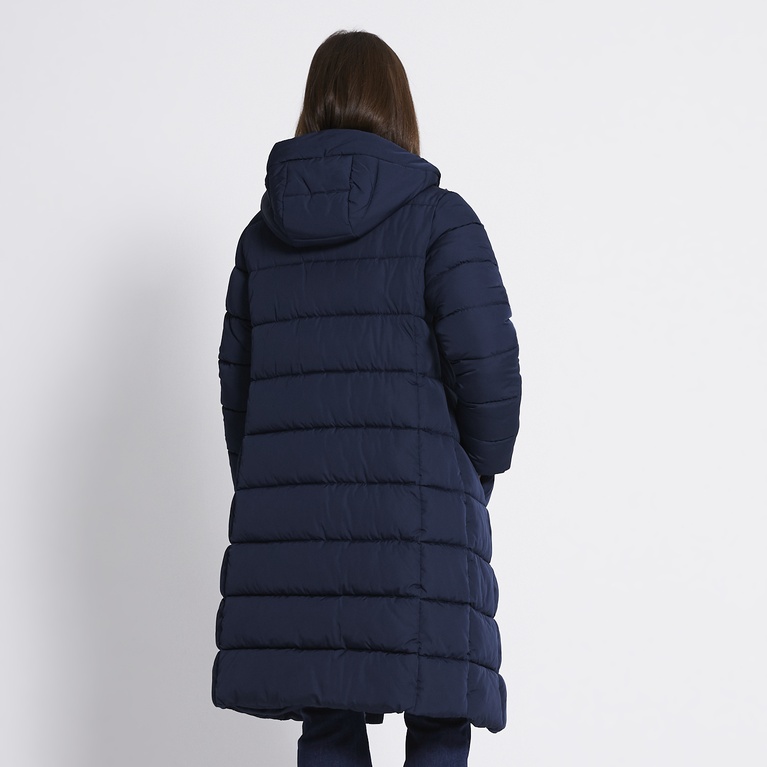 Long puffer jacket "Penny" Dark Blue